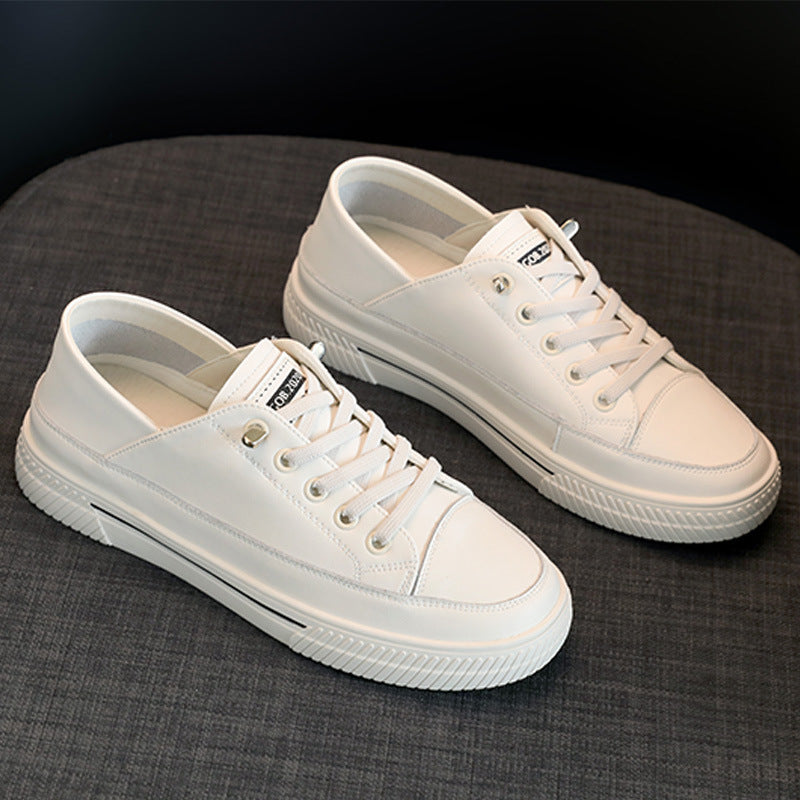 Two-way White Shoes Flat Lightweight