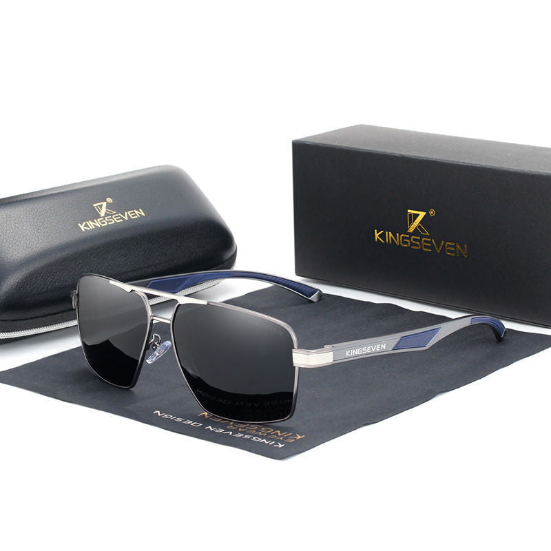 Sunglasses For Men And Women With Tthe Same Sunglasses, Handsome And Anti-ultraviolet Driving Glasses