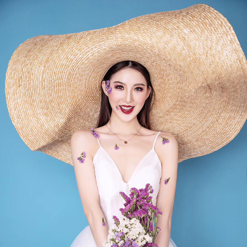 Fashion Simple Retro Big Straw Hat