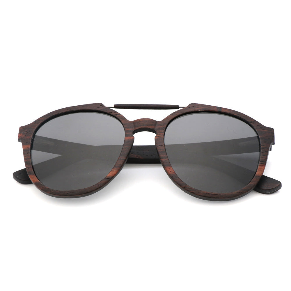 Trendy Wood Sunglasses Bamboo Wood