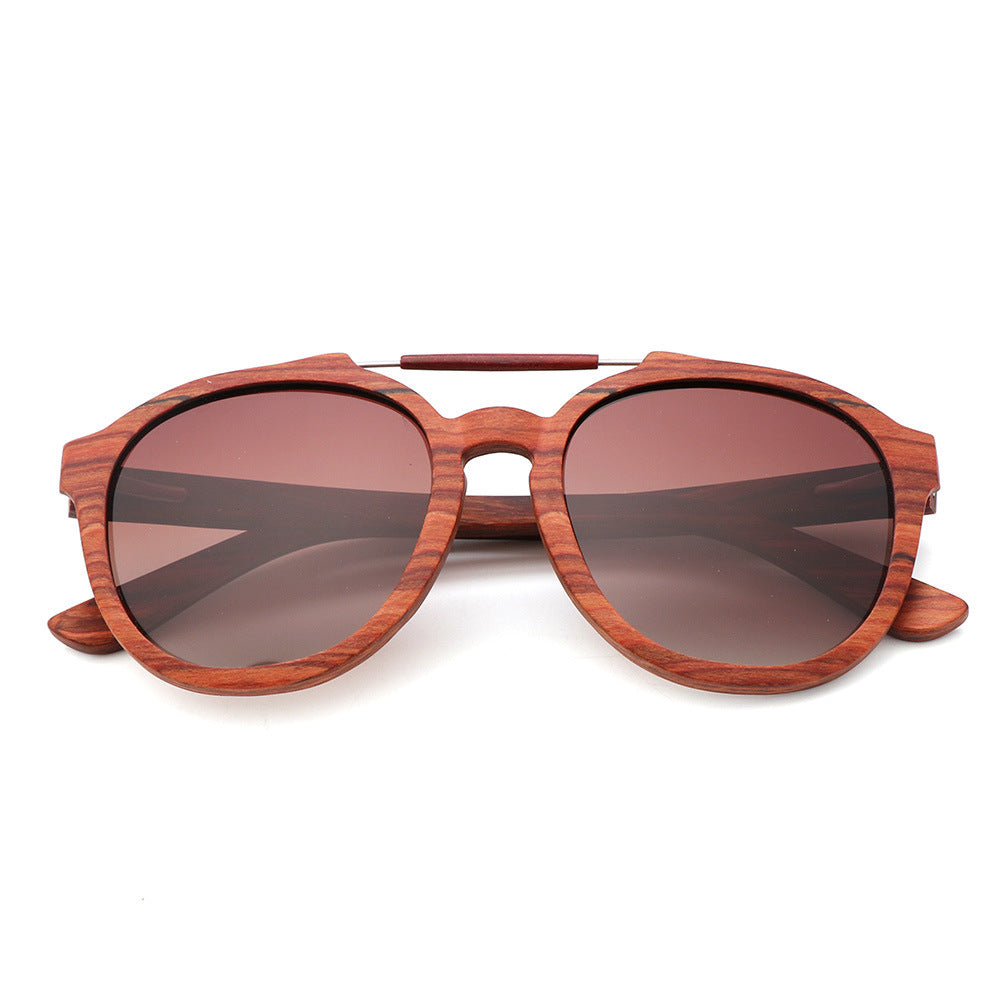 Trendy Wood Sunglasses Bamboo Wood