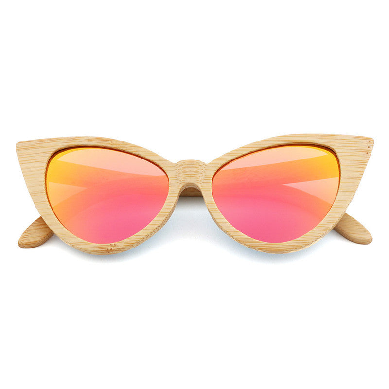 Outdoor Cycling Wooden Sunglasses