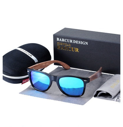 Wooden sunglasses polarized sunglasses men's glasses