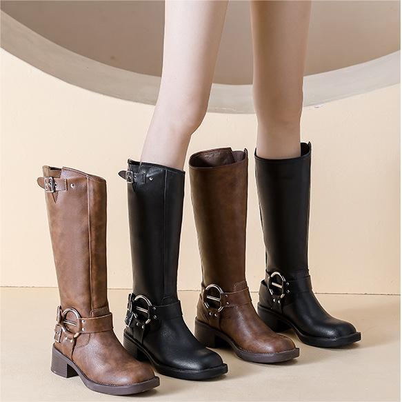 Below The Knee Plus Size Women's Boots