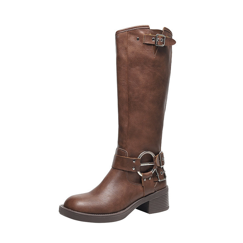 Below The Knee Plus Size Women's Boots