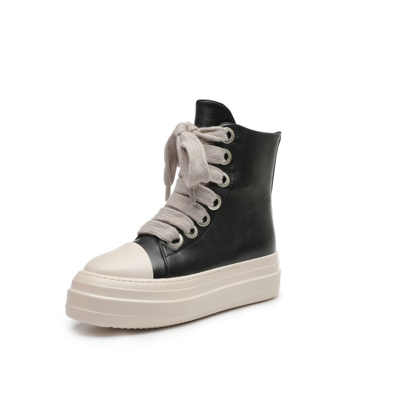 Women's Platform High-top Plus Size Shoes