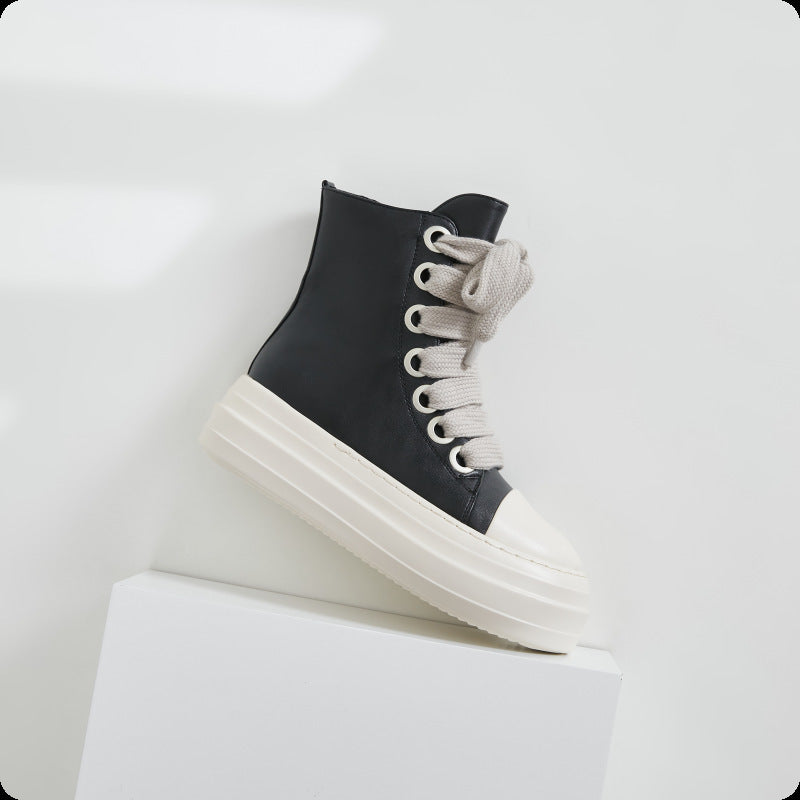 Women's Platform High-top Plus Size Shoes