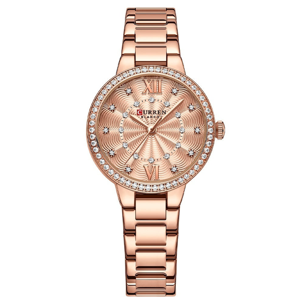 Fashion Casual Steel Strap Women's Watch