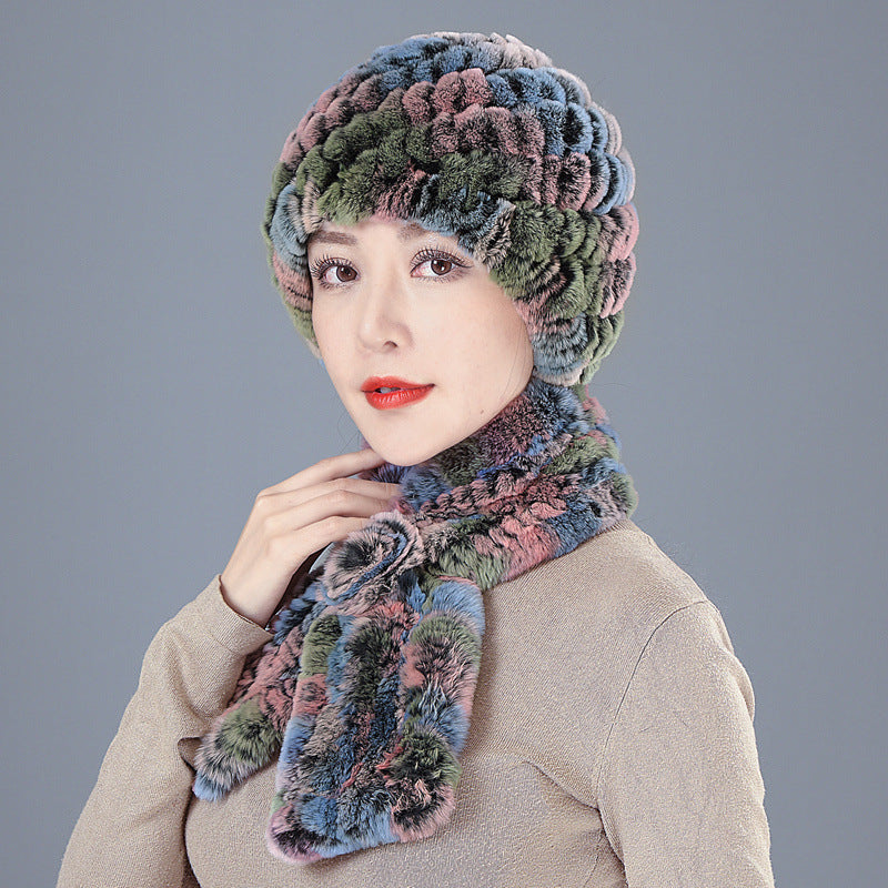 Thicken Warm Mother Scarf And Western Style Woolen