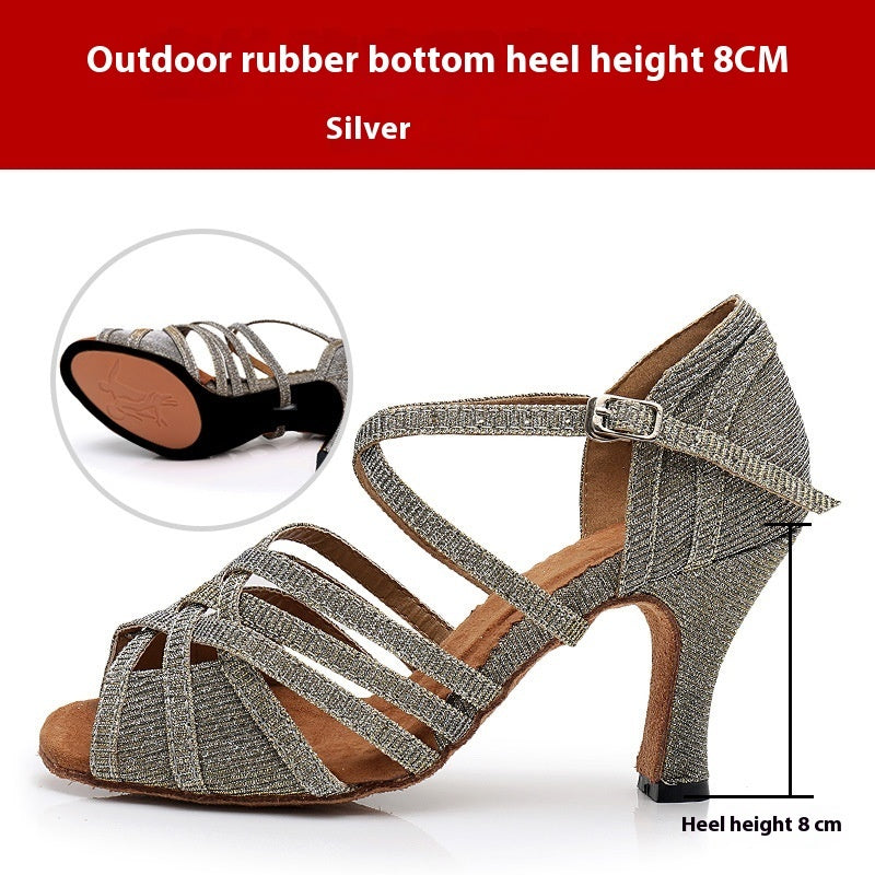 Women's Fashion Soft Bottom High Heel Sandals