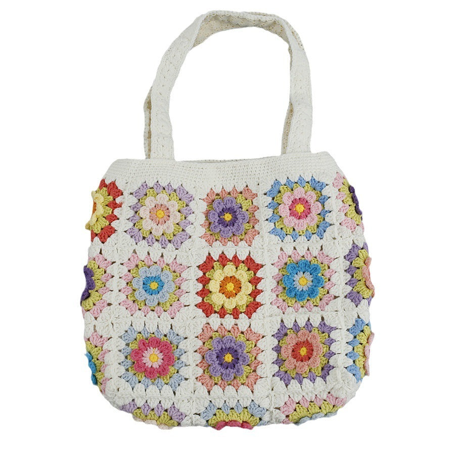 Sweet Hand-woven Women's Shoulder Bag