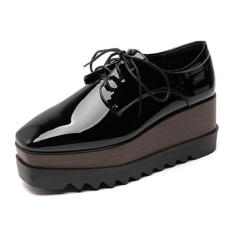 British Style Platform Shoes Women's Platform