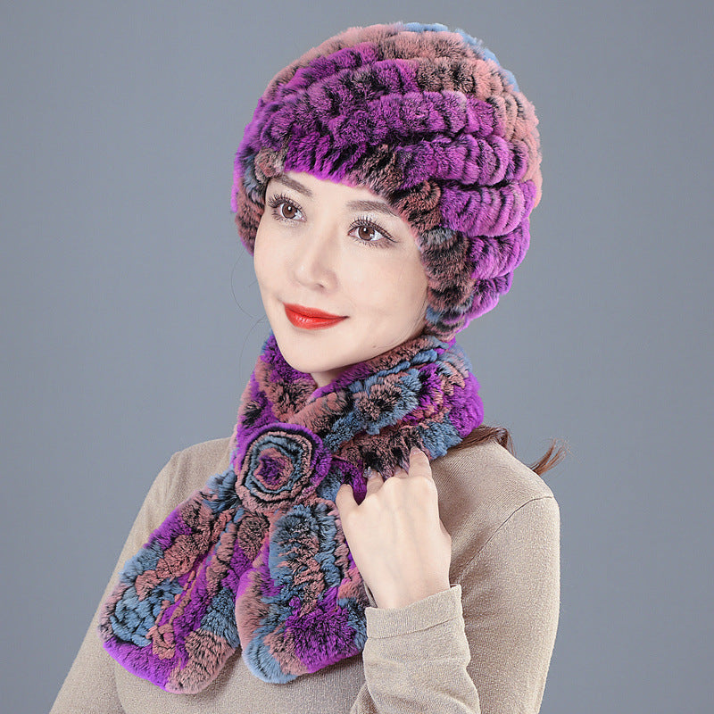 Thicken Warm Mother Scarf And Western Style Woolen