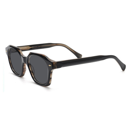 Retro Fashionable Square Sunglasses Driving