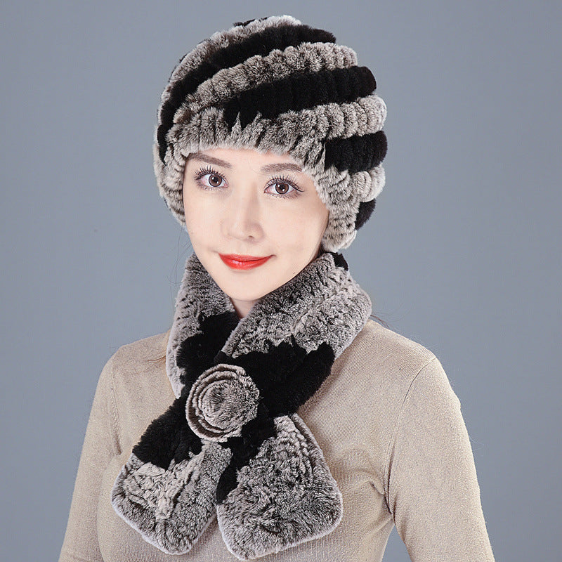 Thicken Warm Mother Scarf And Western Style Woolen