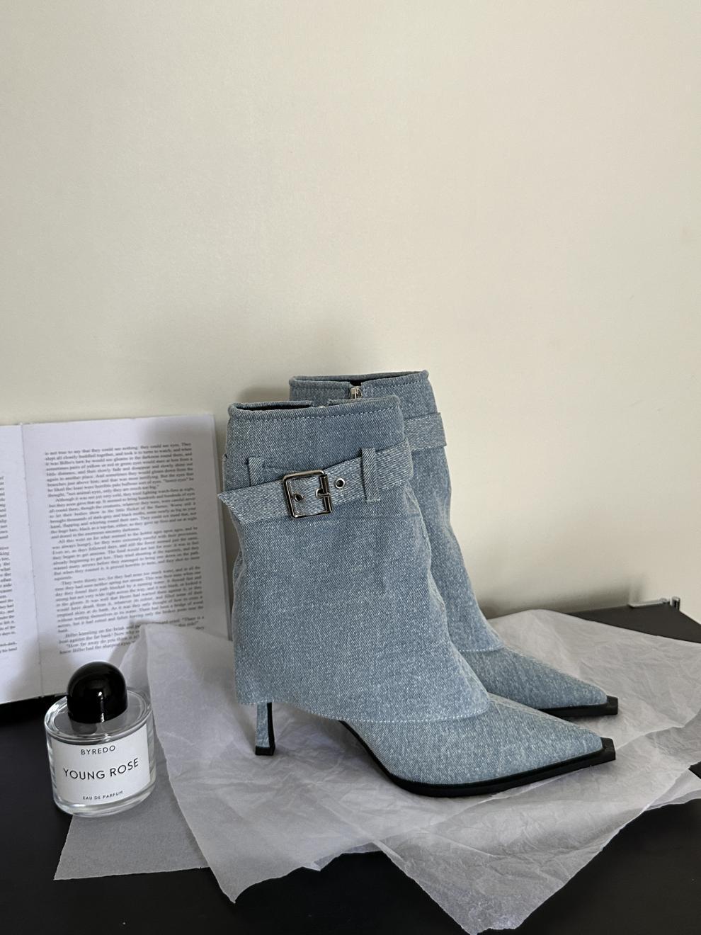 Women's Fashion High Heel Ankle Boots