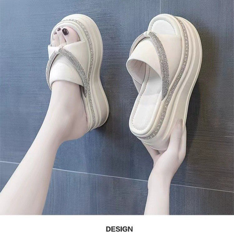 Stylish Height Increasing Summer Outdoor Wear Ladies' Sandals