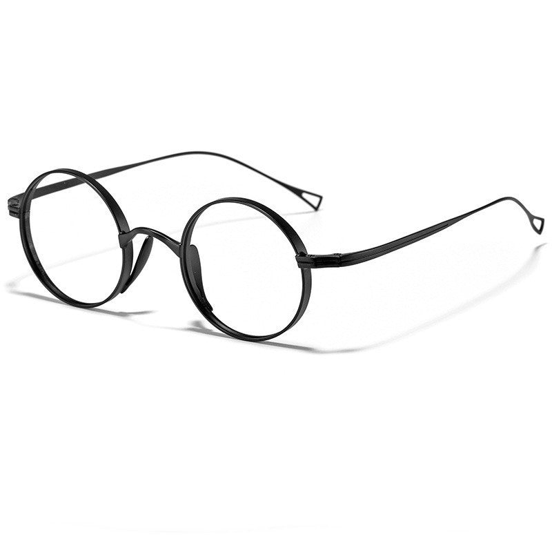 Vintage Pure Titanium Round Glasses Frame