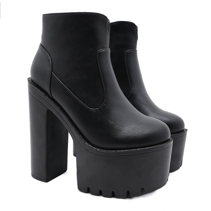 Autumn And Winter Stage Platform Nightclub Women's Shoes