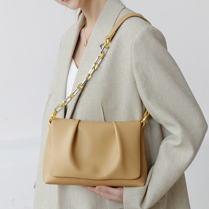 Versatile Texture Cloud Bag Shoulder Crossbody Underarm Bag