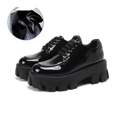 Sweet Cool Platform Shoes Autumn And Winter New Small Leather Shoes