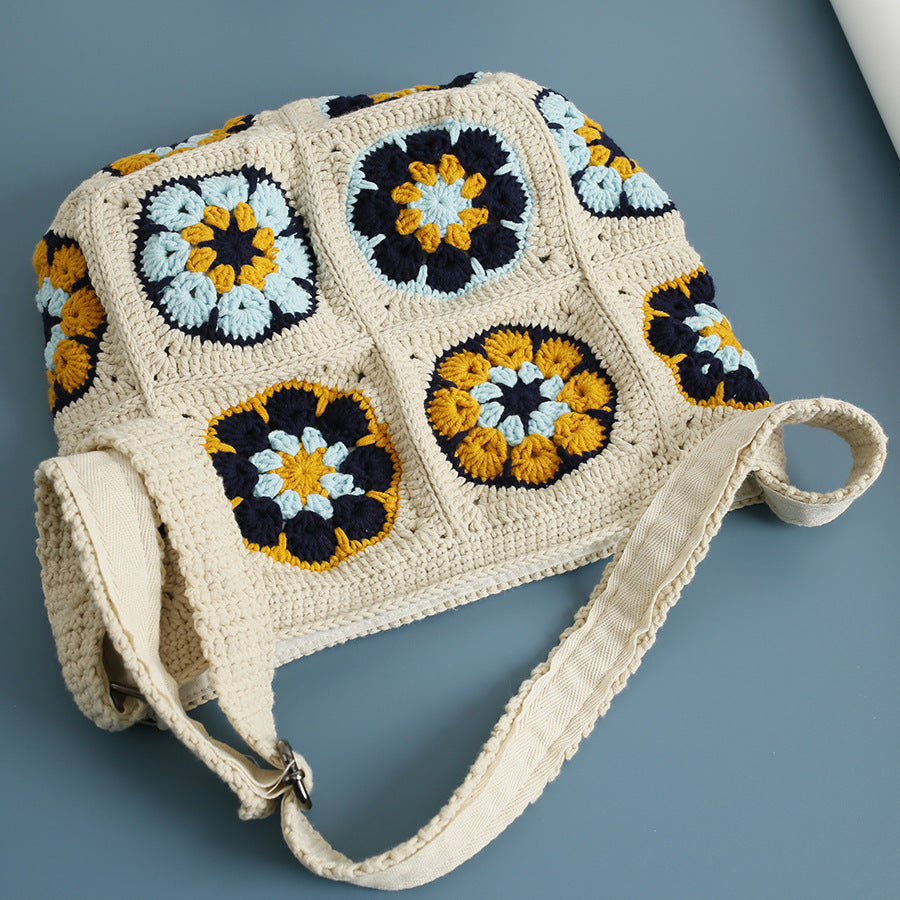 Small Fresh Handmade Woven Women's Crossbody Bag