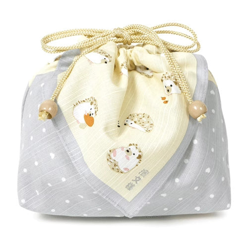 Sample Bento Bag With Drawstring Pocket