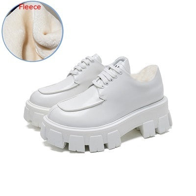 Sweet Cool Platform Shoes Autumn And Winter New Small Leather Shoes